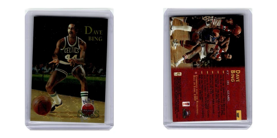 1996 Topps Stars Dave Bing Celtics #107 - Image 3 of 3