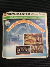 GAF View-Master Disney One Of Our Dinosaurs Is Missing 3 reel pkt/bk B377