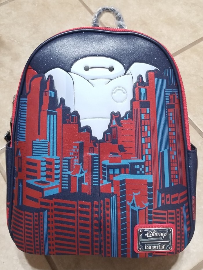 Loungefly Disney Big Hero 6 Baymax Big City Mini Backpack | eBay