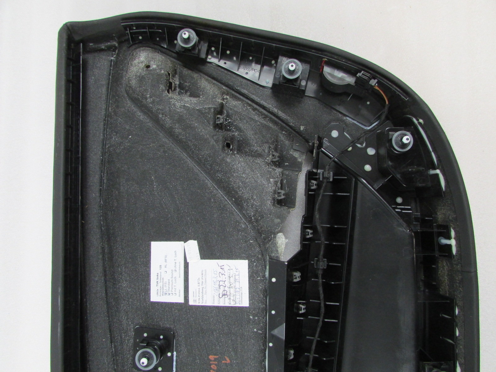 Lamborghini Huracan, LH Left Door Trim Panel w/ Anti-Theft, Used, P/N 4T1867107M