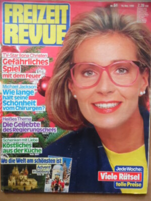 FREIZEIT REVUE 51 - 15.12. 1988 Plona Christen Michael Jackson Sheree Wilson