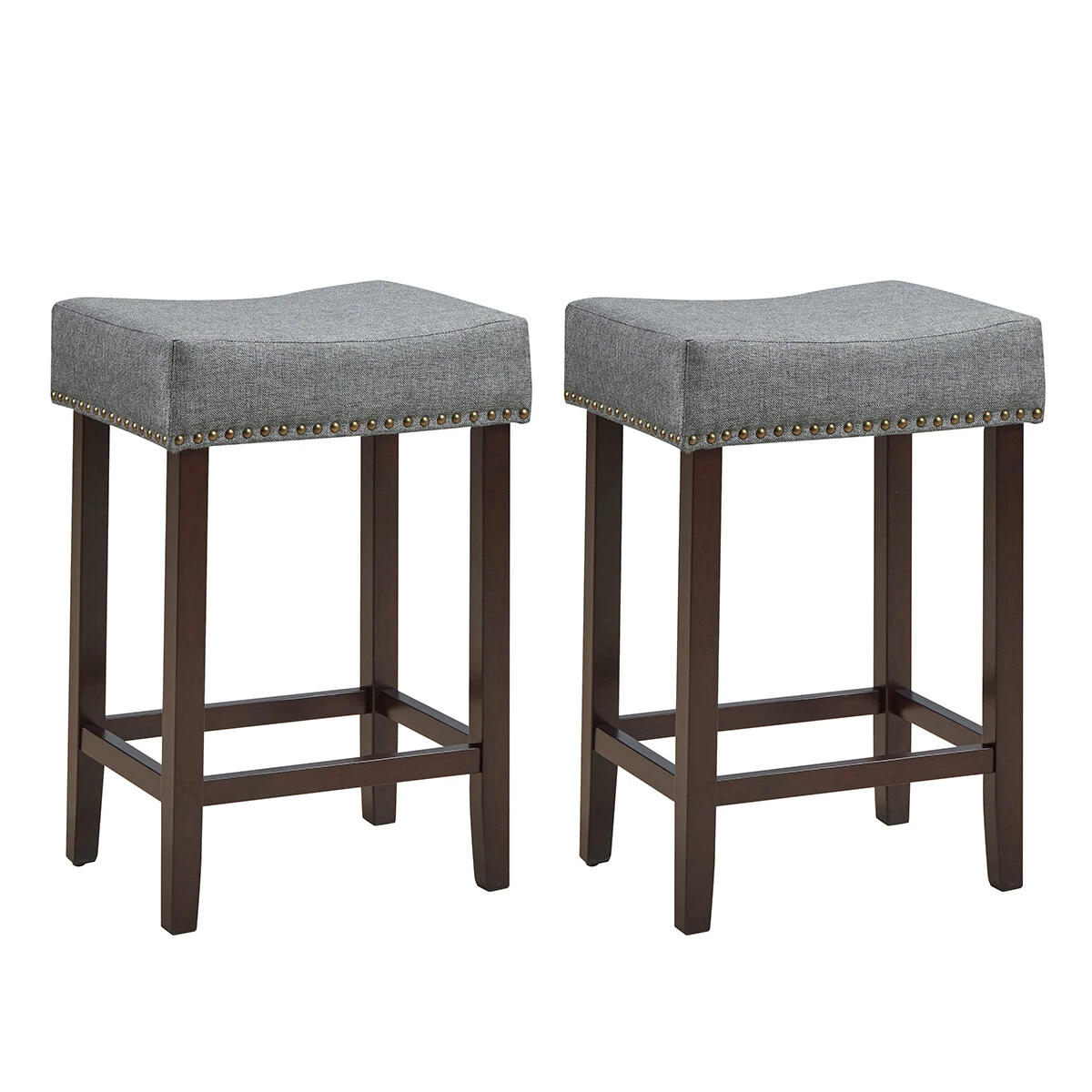 Saddle counter stools set of 2 sales