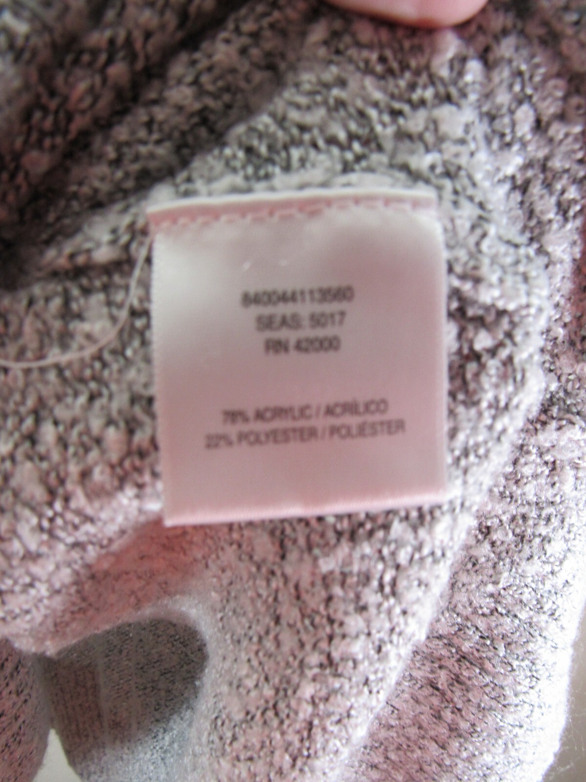 Basic Editions Pull Over Sweater Size 1X Gray Rou… - image 3