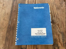TEKTRONIX 1420 NTSC 1421 PAL 1422 PAL-M VECTORSCOPE SN B05000 INSTRUCTION MANUAL
