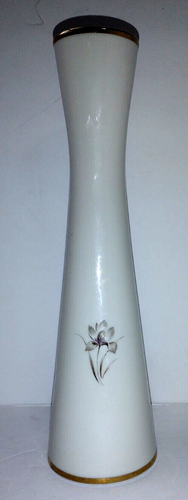 Vase Alka Kunst Alboth & Kaiser Bavaria W Germany Carina De Floral Vintage 1950 - Picture 2 of 11