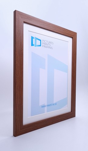 Photo Picture Frame 28mm Black White Oak Walnut Gold Silver 18x18-18x28 Inch - Picture 8 of 108
