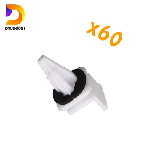60x Rocker Panel Moulding Clips for Honda 1.8L 2.4L 3.5L Accord CR-V ...