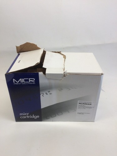 MICR Print Solutions 80AM Compatible MICR Toner Black - Afbeelding 3 van 5