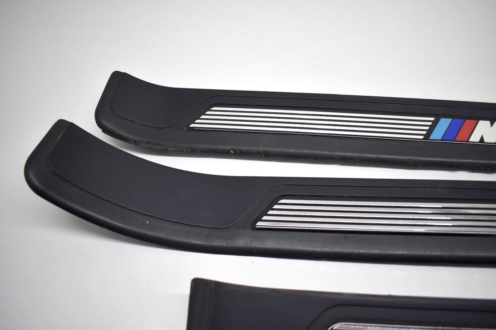 BMW E39 5 Series Genuine M Door Sill Scuff Cover Plates Set eBay