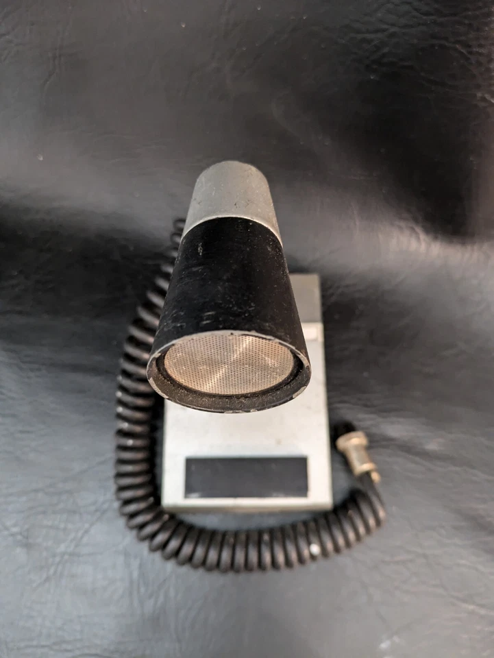 Vintage Turner Turner Plus 3 Ham Radio Silber Schwarz Mikrofon 4 Pin Weiblich - Bild 2 von 4