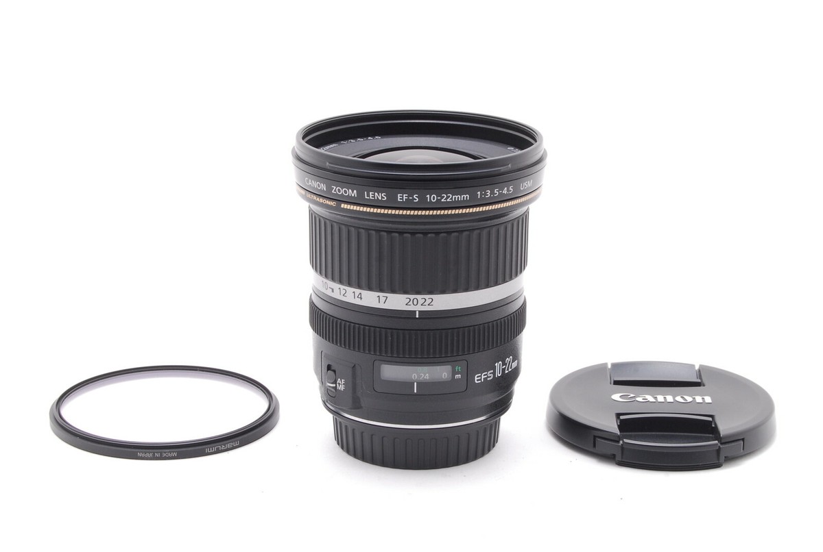 NEAR MINT Canon EF-S 10-22mm f/3.5-4.5 USM W/ F & R Caps NEAR MINT Canon EF-S 10-22mm f/3.5-4.5 USM W/ F & R Caps