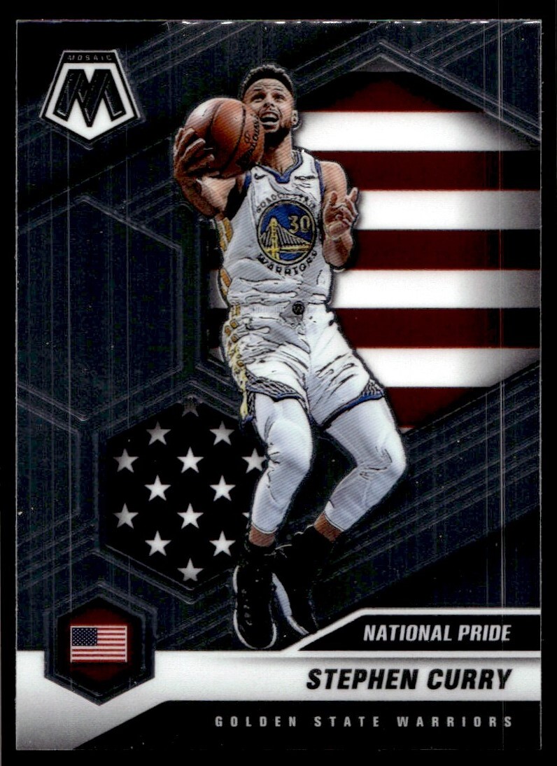2020-21 Panini Mosaic Stephen Curry A32 Golden State Warriors #249