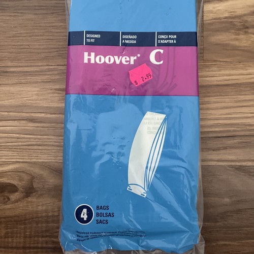 Sacchetti microfoderati DVC per Hoover C sacchetto di carta convertibile CONFEZIONE DA 4 - Foto 3 di 4