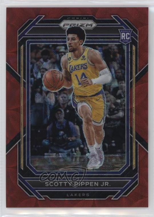 2022-23 Panini Prizm Choice Red Prizm /88 Scotty Pippen Jr #232 Rookie RC
