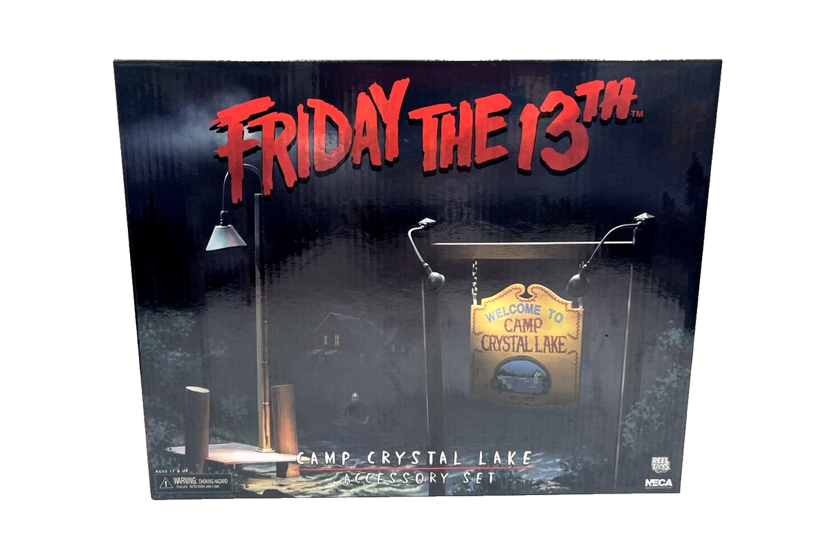 NECA Friday The 13TH Camp Crystal Lake Accessory Set Jason