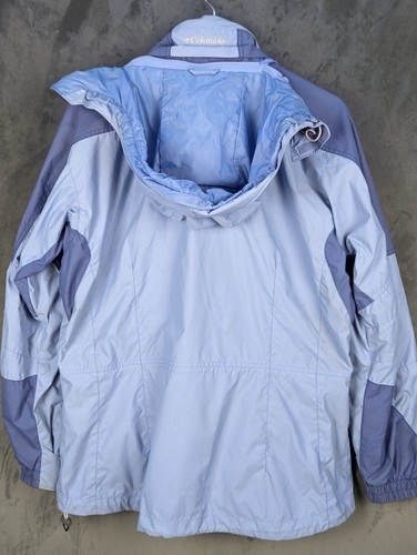 Columbia Jacket Women's Size Large Removable Hood Lightweight Outdoor Sportswear - Picture 8 of 17