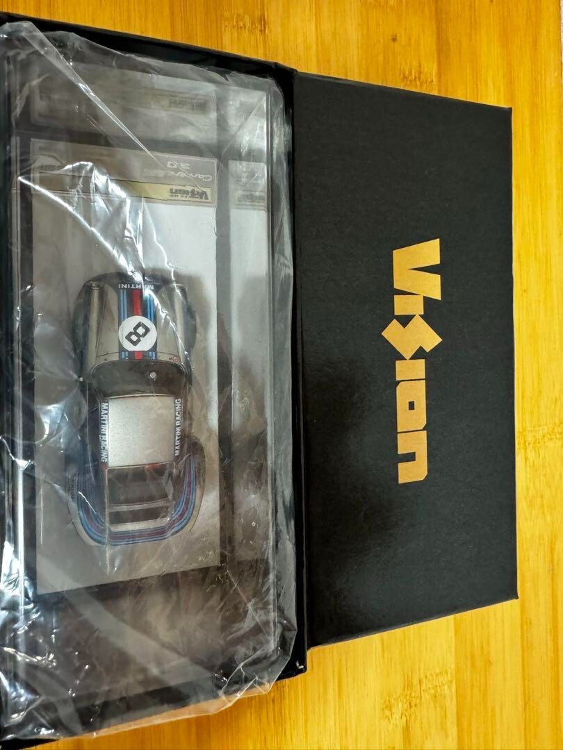 【VISION】Porsche 911RSR Martini Racing #8 Used VISION Porsche 911 RSR Martini Racing 1973 No.8 1/43