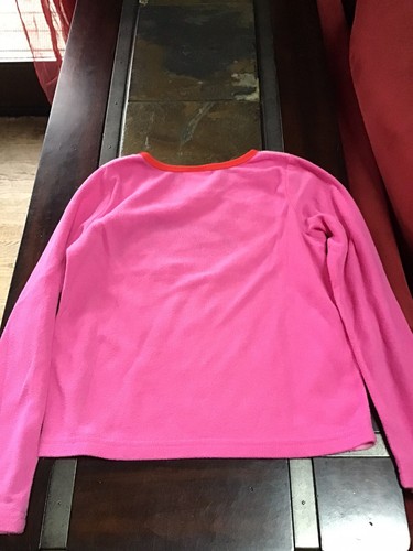 The Elf On the Shelf Pink 2 Piece Christmas Fleece Pajama Set Size Medium M EUC - Picture 3 of 5