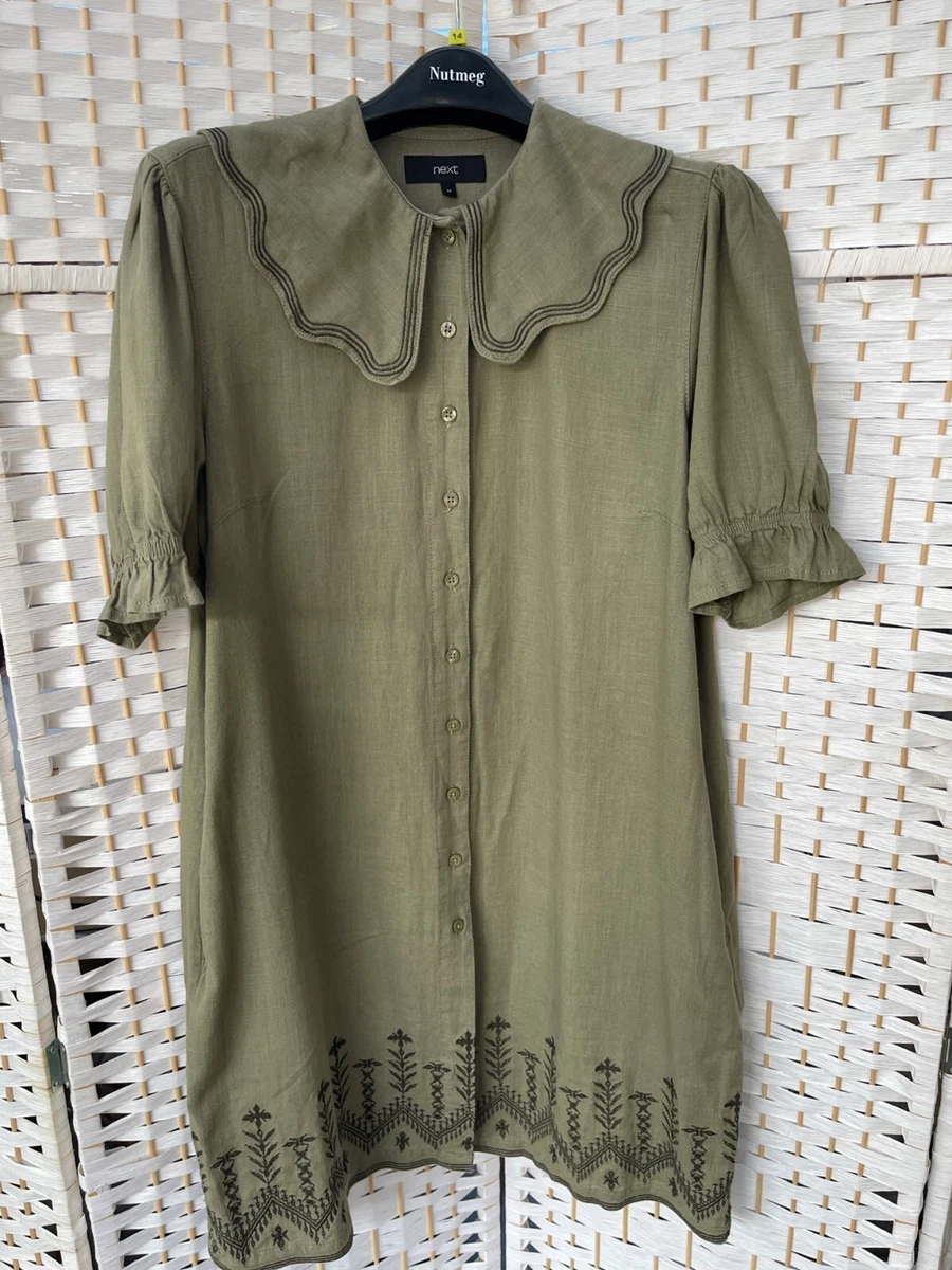 Light top olive dress