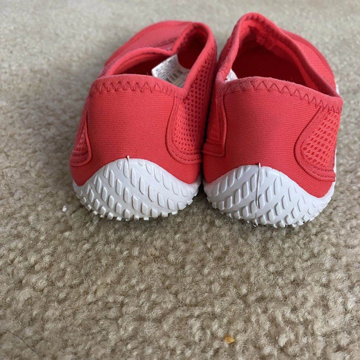 Decathlon Aquashoes 100 W white coral Woma Girls Size US 4 5 EU