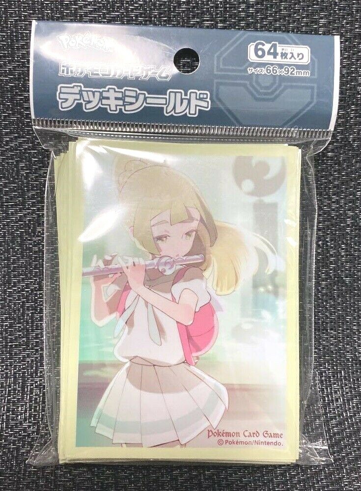 lillie card sleeves Pokemon Official Deck Shield Lillie Ritual at the altar 64 Sleeve Japanese  NEW