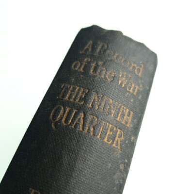 The Ninth Quarter Philip Graves Vintage Hardback Book