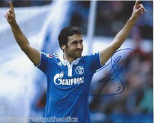 REAL MADRID LEGEND RAUL GONZALEZ BLANCO HAND SIGNED 8X10 PHOTO W/COA