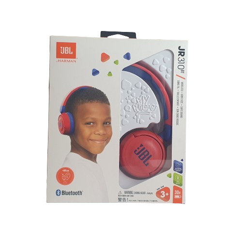 Casque Bluetooth JBL JR301 enfants rouge : autonomie de 12h et volume bridé à 85dB