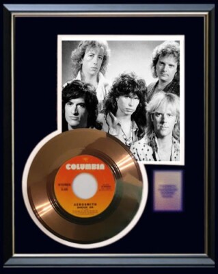 AEROSMITH DREAM ON 45 RPM GOLD RECORD RARE NON RIAA AWARD | eBay