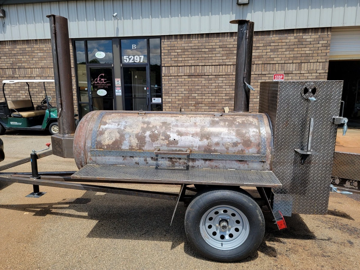 mobile bbq trailers