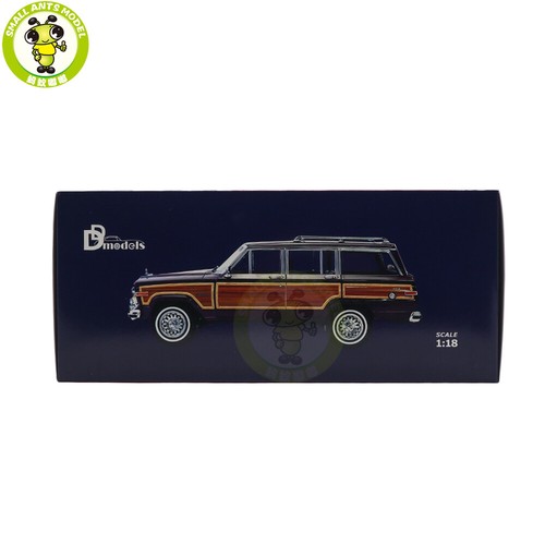 1/18 Jeep Grand Wagoneer 1991 DD MODELS BLACK CHERRY Diecast Model Car - Picture 18 of 18