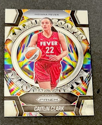 #ad #ad 2025 Panini Prizm WNBA Caitlin Clark Kaleidoscopic #4 Indiana Fever Basket💥 $15.95