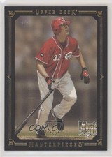 2008 Upper Deck Masterpieces Black Paper Framed Jay Bruce #59 0j5