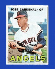 1967 Topps Set-Break #193 Jose Cardenal NM-MT OR BETTER *GMCARDS*