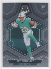 #383 Jaylen Wright 2024 Panini Mosaic Base RC Miami Dolphins