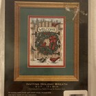 Dimensions Gold Collection Petites Inviting Holiday Wreath Cross Stitch Kit 8655 — photo 2