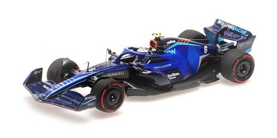1:43 Minichamps Williams Fw44 Nicholas Latifi Bahrain F1 Gp 2022 417220106 Modell