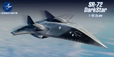 CGM3D 1/48 Scale Lockheed Martin SR-72 DarkStar Kit