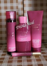 Bath Body Works FRUITY MUSK 4PC Collection Set Bundle