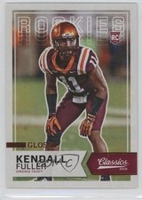 2016 Panini Classics Rookies Glossy Kendall Fuller #255 1u7