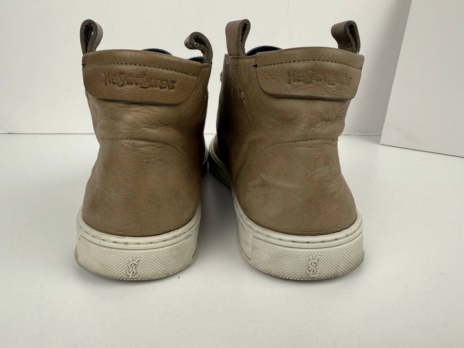 SAINT LAURENT (YSL) Scarpe uomo Yves Saint Laurent in pelle taglia 42