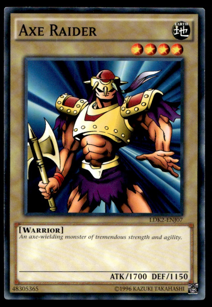 Axe Raider Legendary Decks II LDK2-ENJ07 MP YuGiOh TCG | Buy 10 Get 10 Free