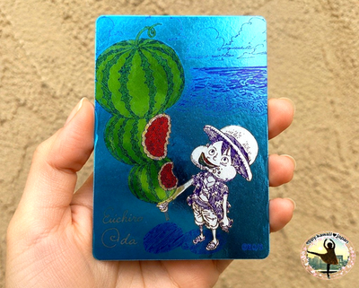 ONE PIECE Natsucomi 2026 Metallic Bonus Card Luffy Official Japan