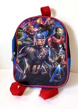Marvel Avengers Kid's Small Mini Backpack 10" Clean Unused