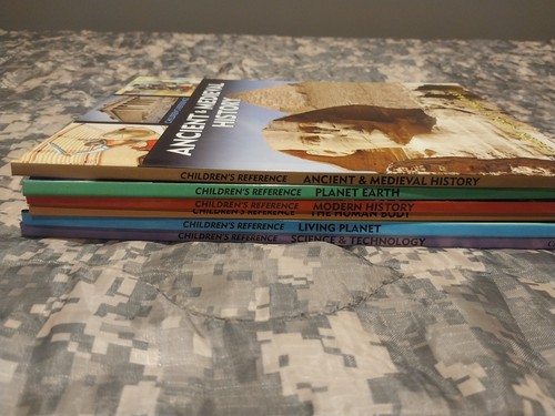 Children's Reference Set of 6 Human Body Planet Ancient History Science ...