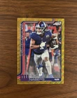 2025 Topps Chrome NFL Giants Gold Auto #/50 Malik Nabers BA-MN New York In Hand!