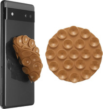 5 Pack Double-Sided Suction Phone Case Mount, 2.76" round Silicone Suction Phone