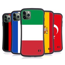 CUSTODIA HEAD CASE DESIGNS BANDIERE NAZIONALI 2 HYBRID PER CELLULARI APPLE iPHONES