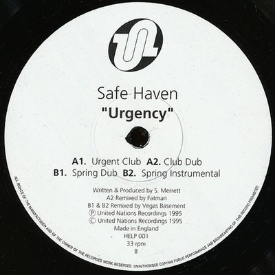 Safe Haven - Urgency (12'')