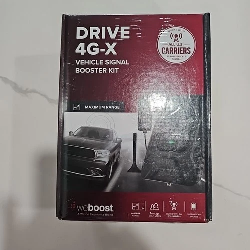 New Sealed weBoost 470510 Drive 4G-X Cell Phone Signal Booster